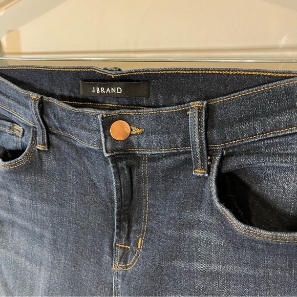 J Brand Denim - J Brand Mid Rise Rail size 30 - Dark Blue - Color Oblivion